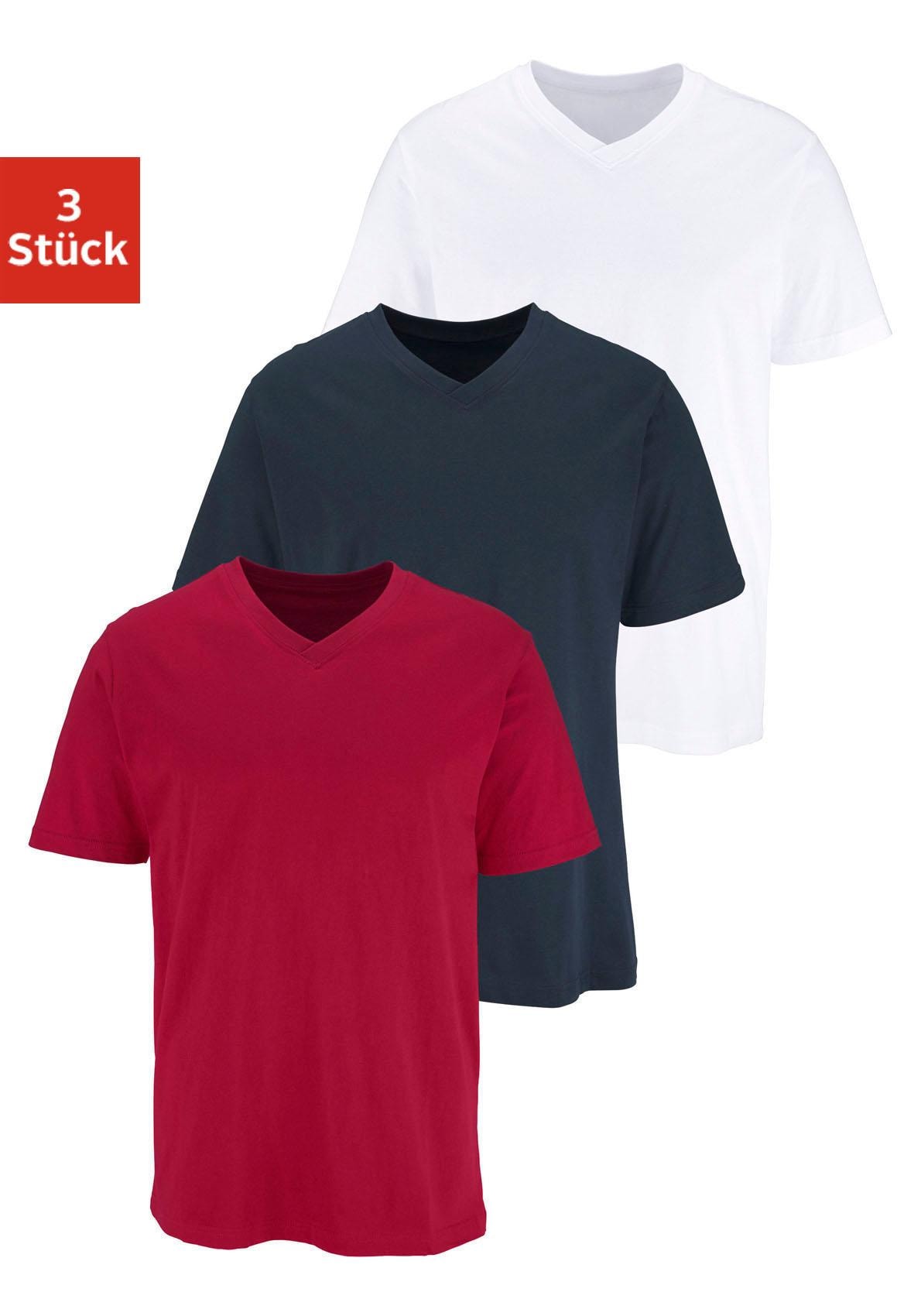H.I.S T-Shirt, (Packung, 3 tlg.), & » Unterwäsche als online Baumwolle | Bademode, Unterziehshirt LASCANA aus perfekt Lingerie kaufen