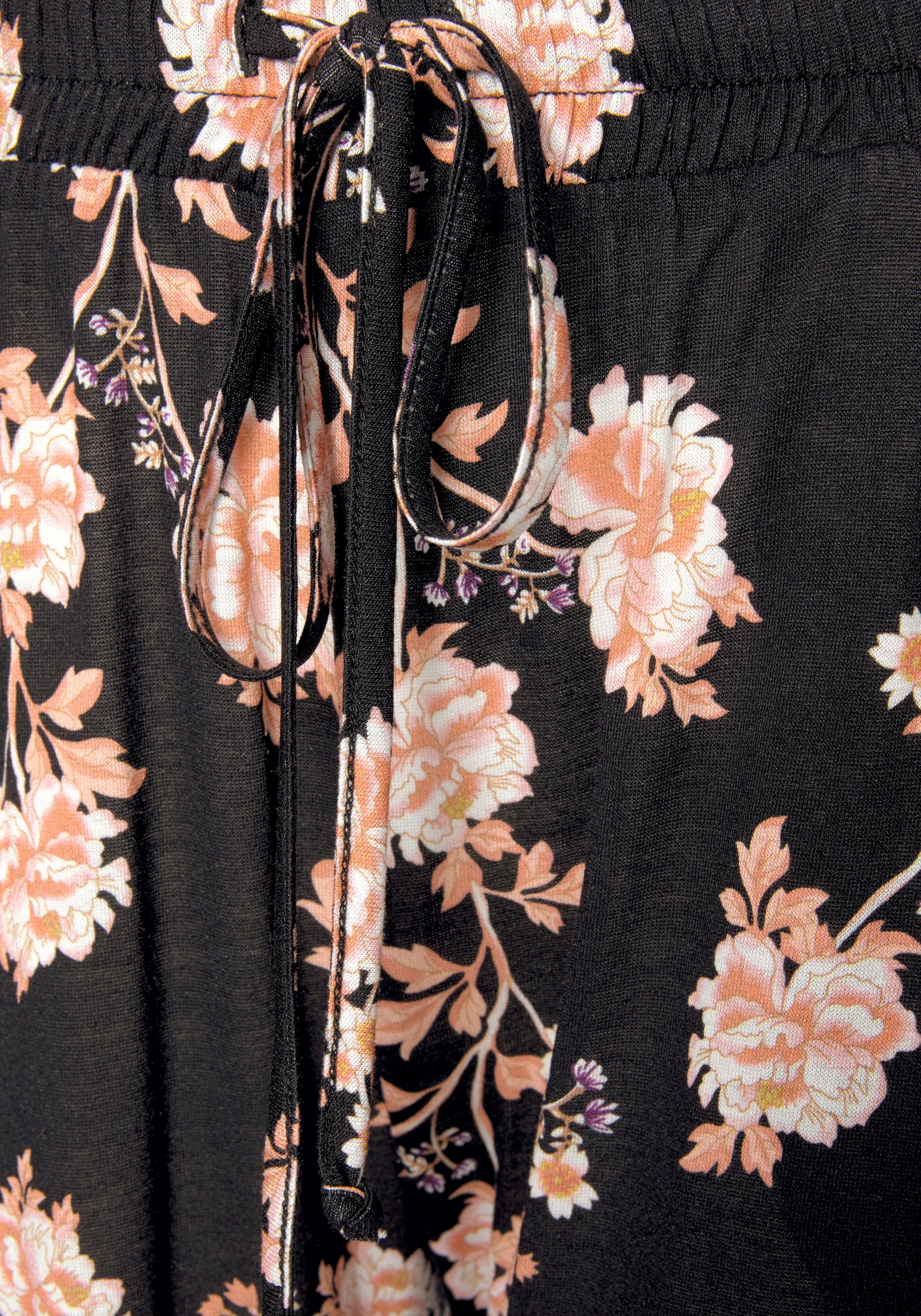 LASCANA Strandhose, mit floralem lockere Unterwäsche elastisch, » online Bademode, Passform Lingerie & und Taschen, | Alloverdruck kaufen LASCANA