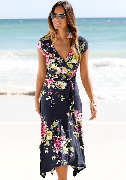 Beachtime Sommerkleid, mit Zipfelsaum » LASCANA | Bademode, Unterwäsche &  Lingerie online kaufen