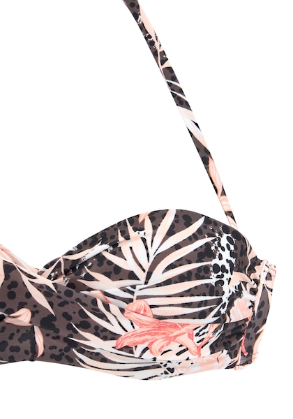 Buffalo Bügel-Bandeau-Bikini-Top »Branda«, mit floralem Design