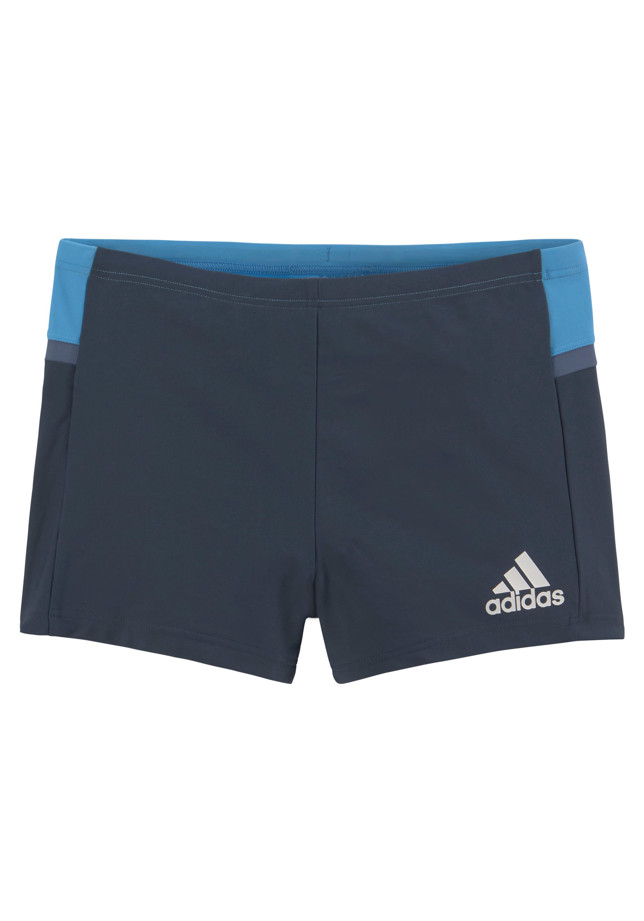 adidas Performance Boxer-Badehose, Mit kontrastfarbenem ...