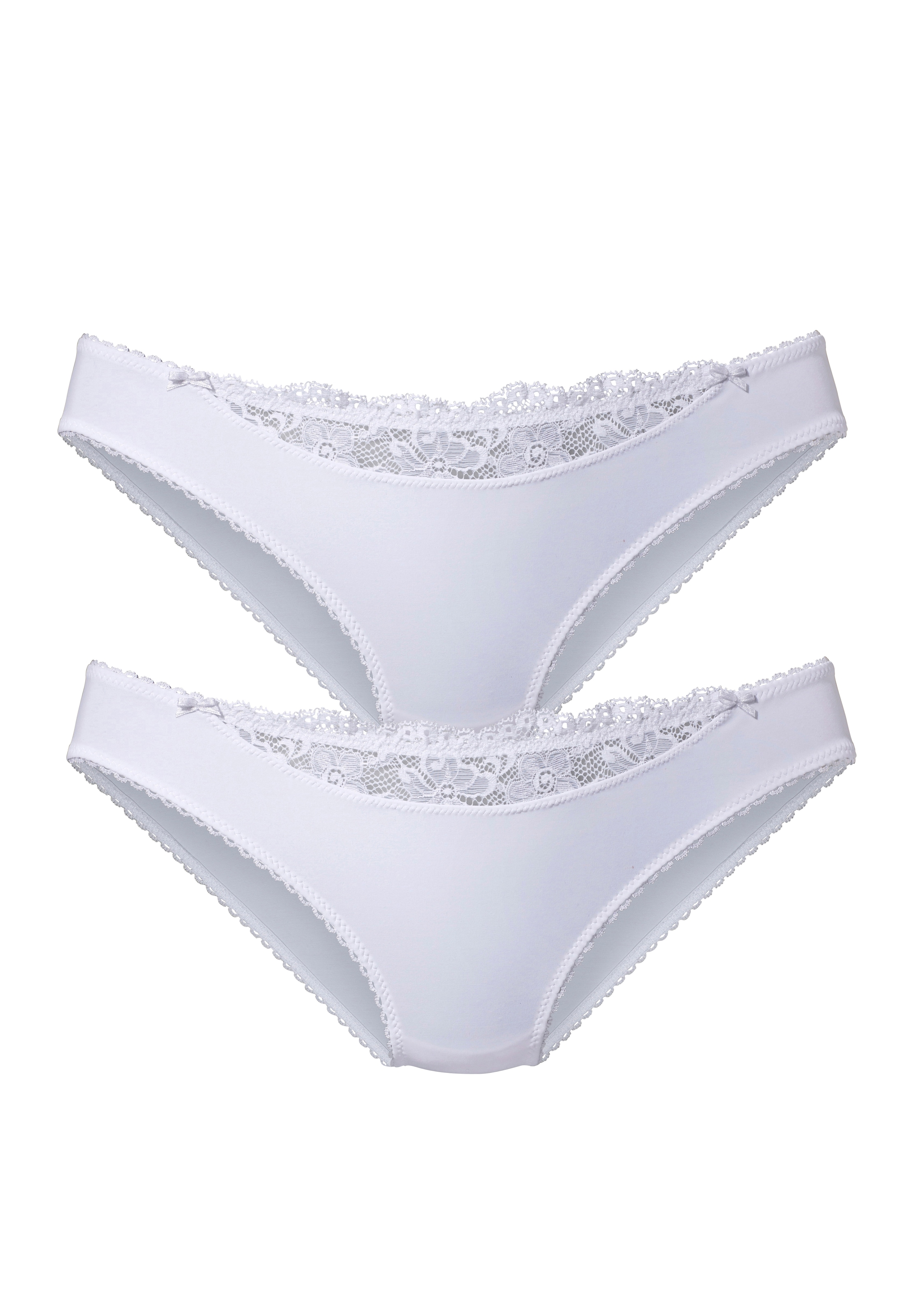 Nuance Slip, (2 St.), mit Spitzeneinsatz vorne » LASCANA | Bademode,  Unterwäsche & Lingerie online kaufen