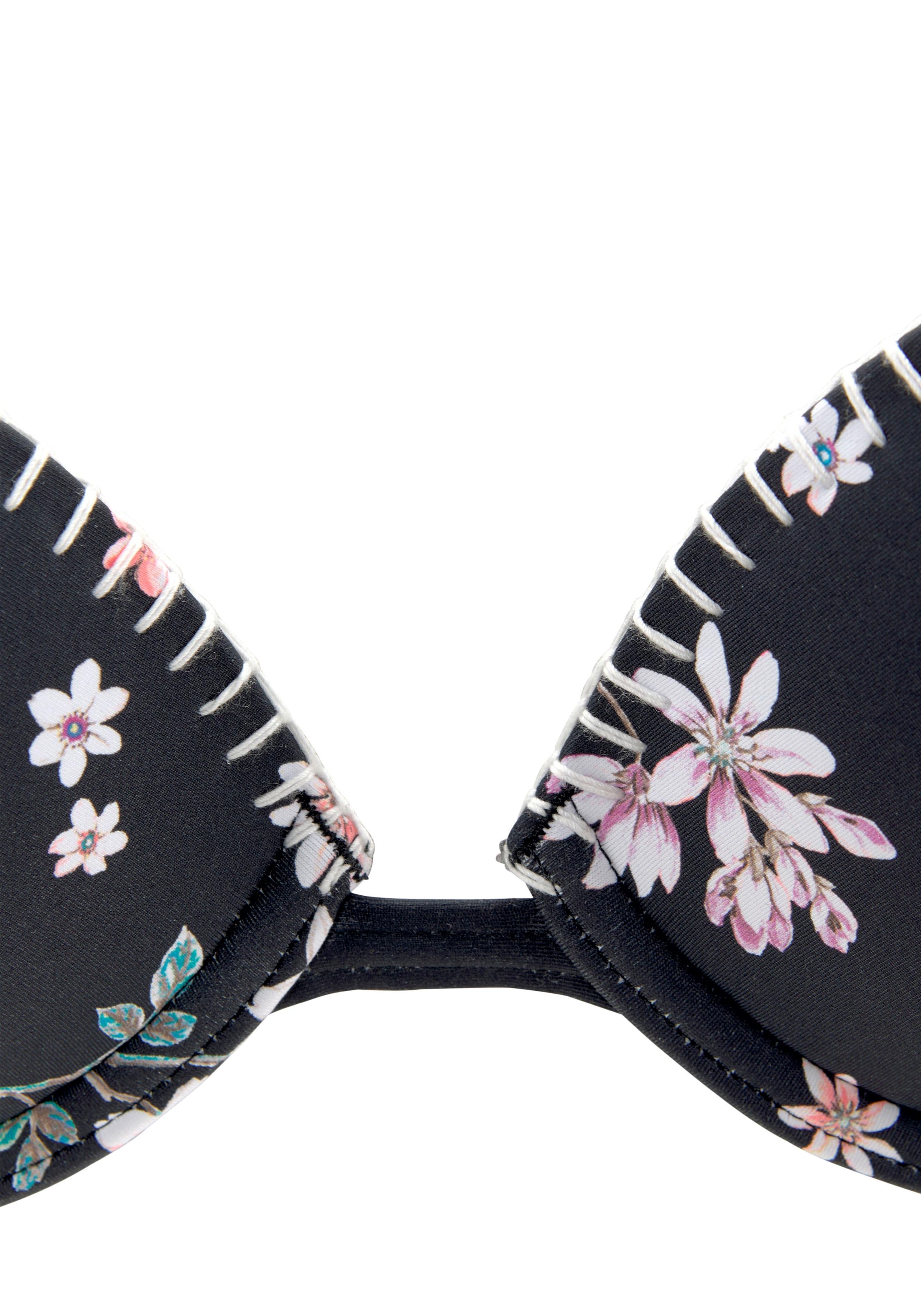 Sunseeker Push-Up-Bikini-Top »Ditsy«, mit Häkelkante