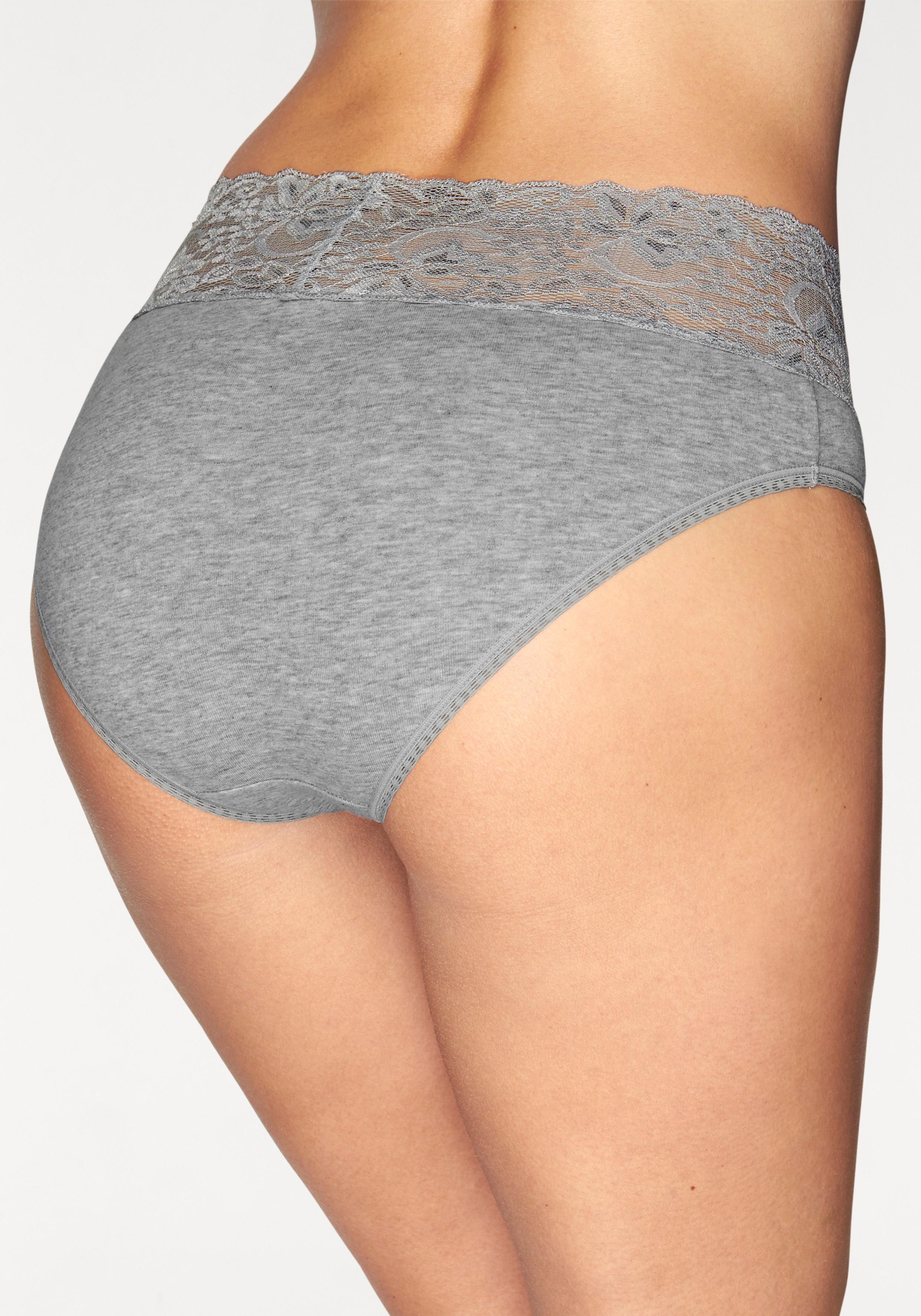 Vivance Slip, (Packung, 3 St.), aus elastischer Baumwolle mit floraler  Spitze » LASCANA | Bademode, Unterwäsche & Lingerie online kaufen