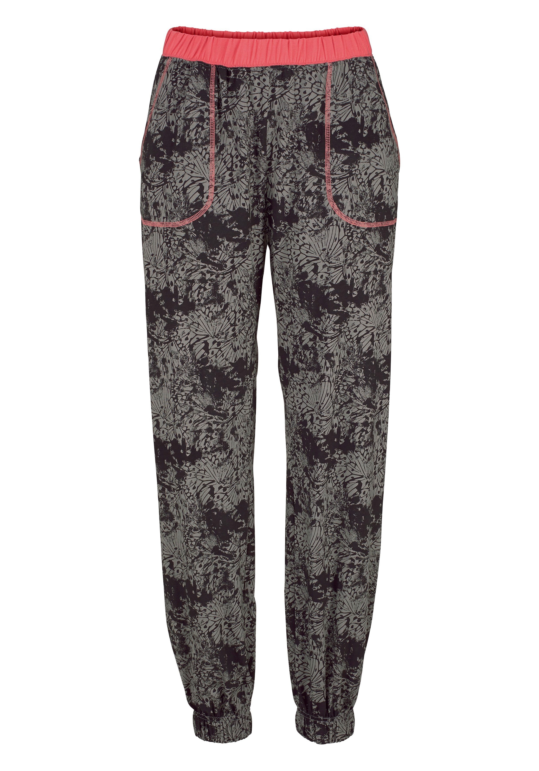 Pyjama, | 1 Unterwäsche Eingrifftaschen Stück), Lingerie & Hose tlg., gemusterte mit Bademode, » (2 kaufen online Buffalo LASCANA