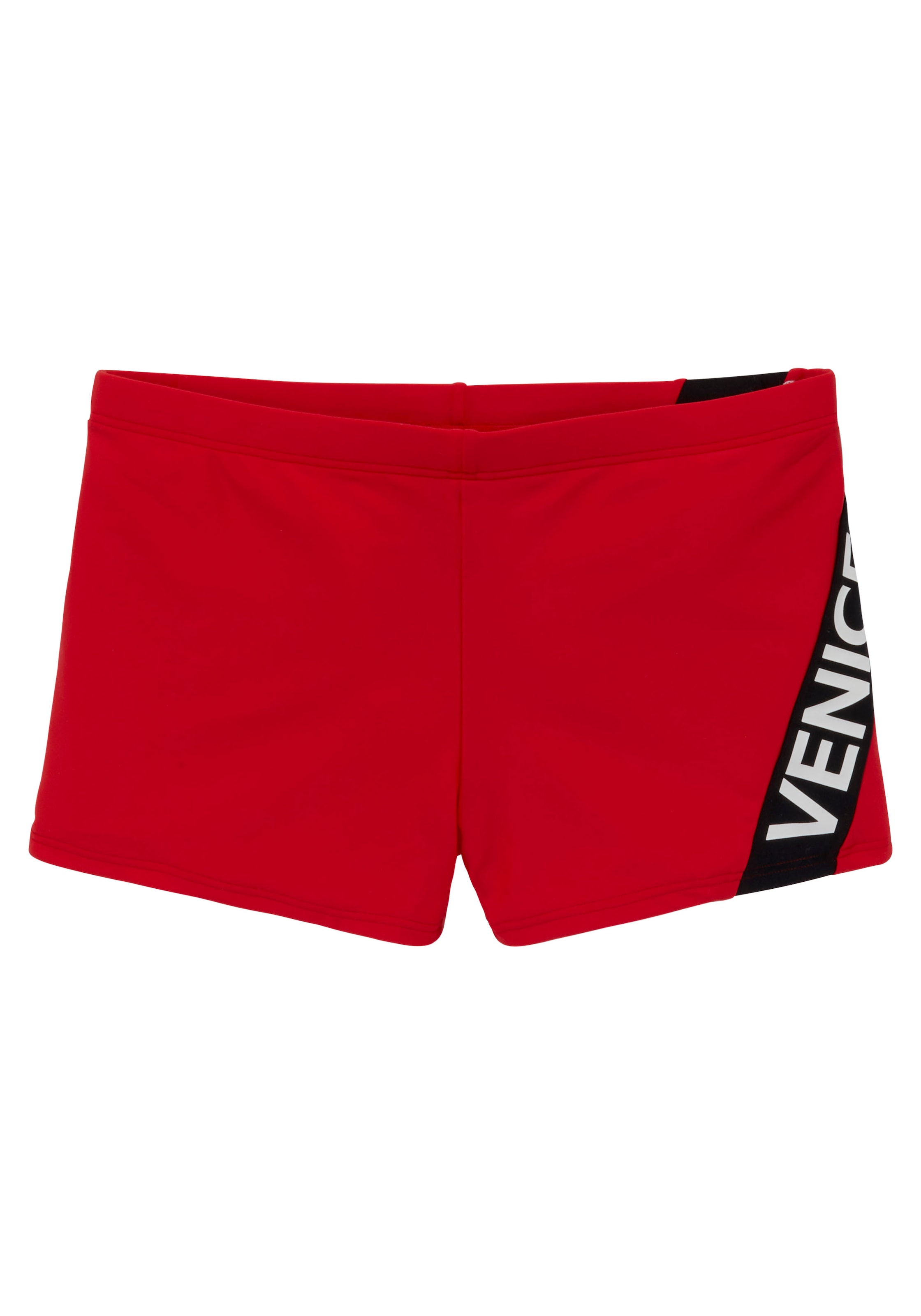 Venice Beach Boxer-Badehose, mit Logo-Schriftzug