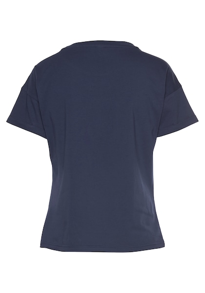H.I.S T-Shirt »mit Ärmelaufschlag«