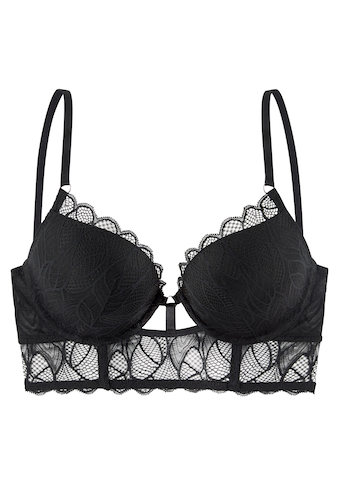 LASCANA Push-up-BH »Alicia«, in Bustier Form, sexy Dessous