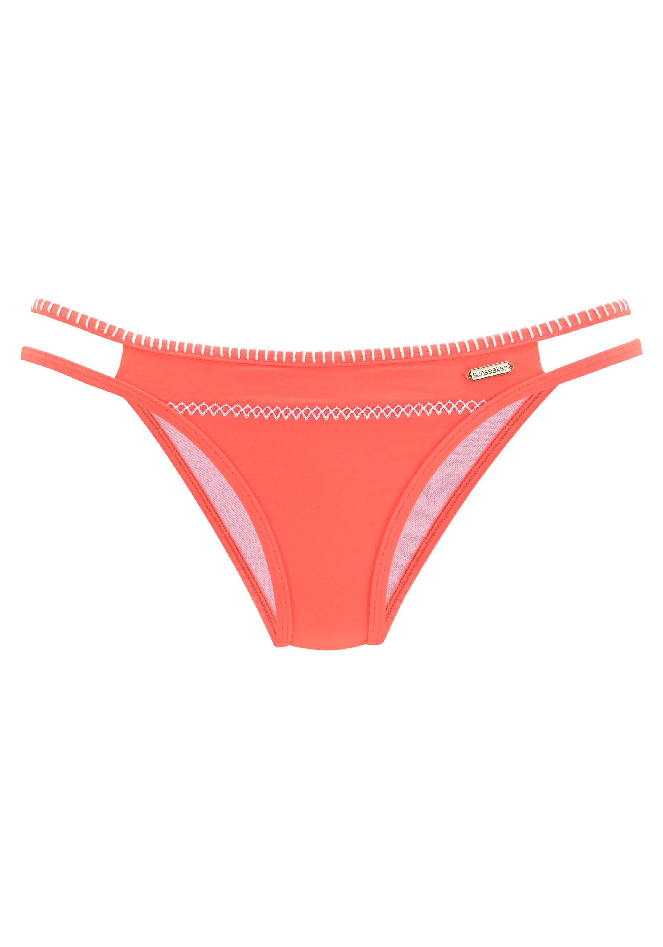 Sunseeker Bikini-Hose »Dainty«, in knapper Brasilien-Form und mit Häkelkante