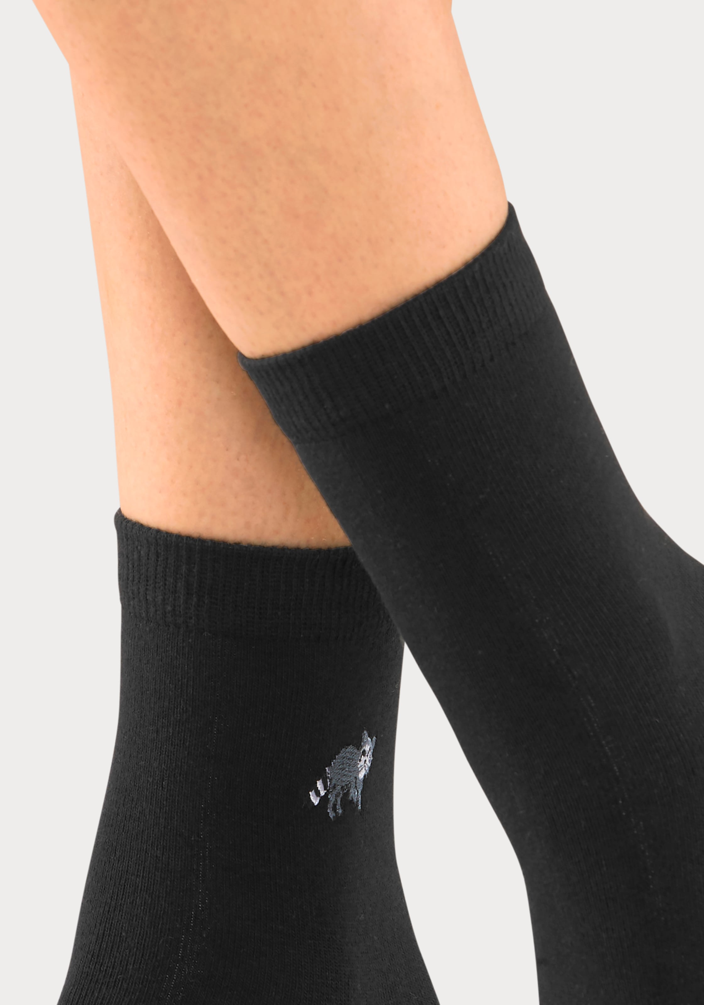 » & Paar), | kaufen Lingerie mit Socken, LASCANA hochwertiger Bademode, (Set, online Unterwäsche Stickerei H.I.S 5
