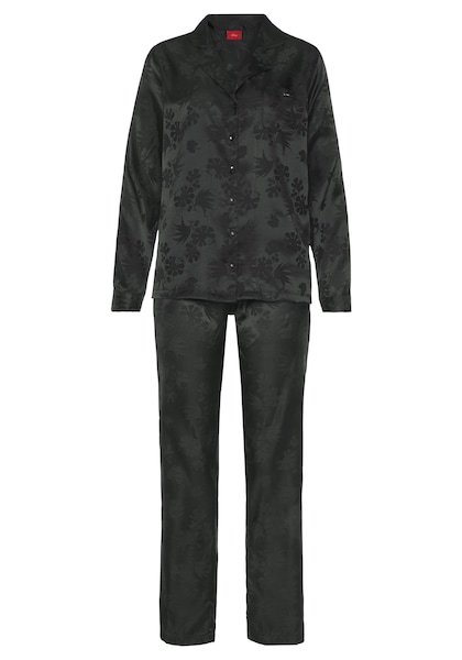 s.Oliver Pyjama, (2 tlg., 1 Stück), aus gemustertem Satin » LASCANA |  Bademode, Unterwäsche & Lingerie online kaufen