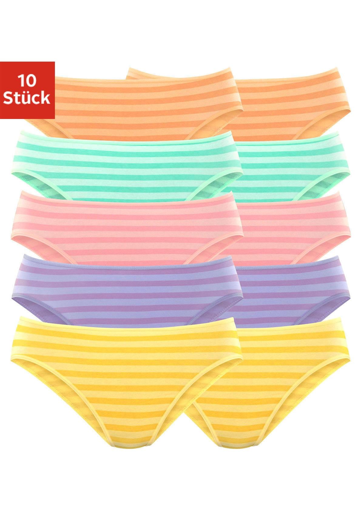 Supergünstiger Sale 2024 jetzt online! petite fleur Bikinislip, Unterwäsche | 10 & Bademode, » Baumwolle kaufen LASCANA St.), aus Lingerie elastischer online (Packung