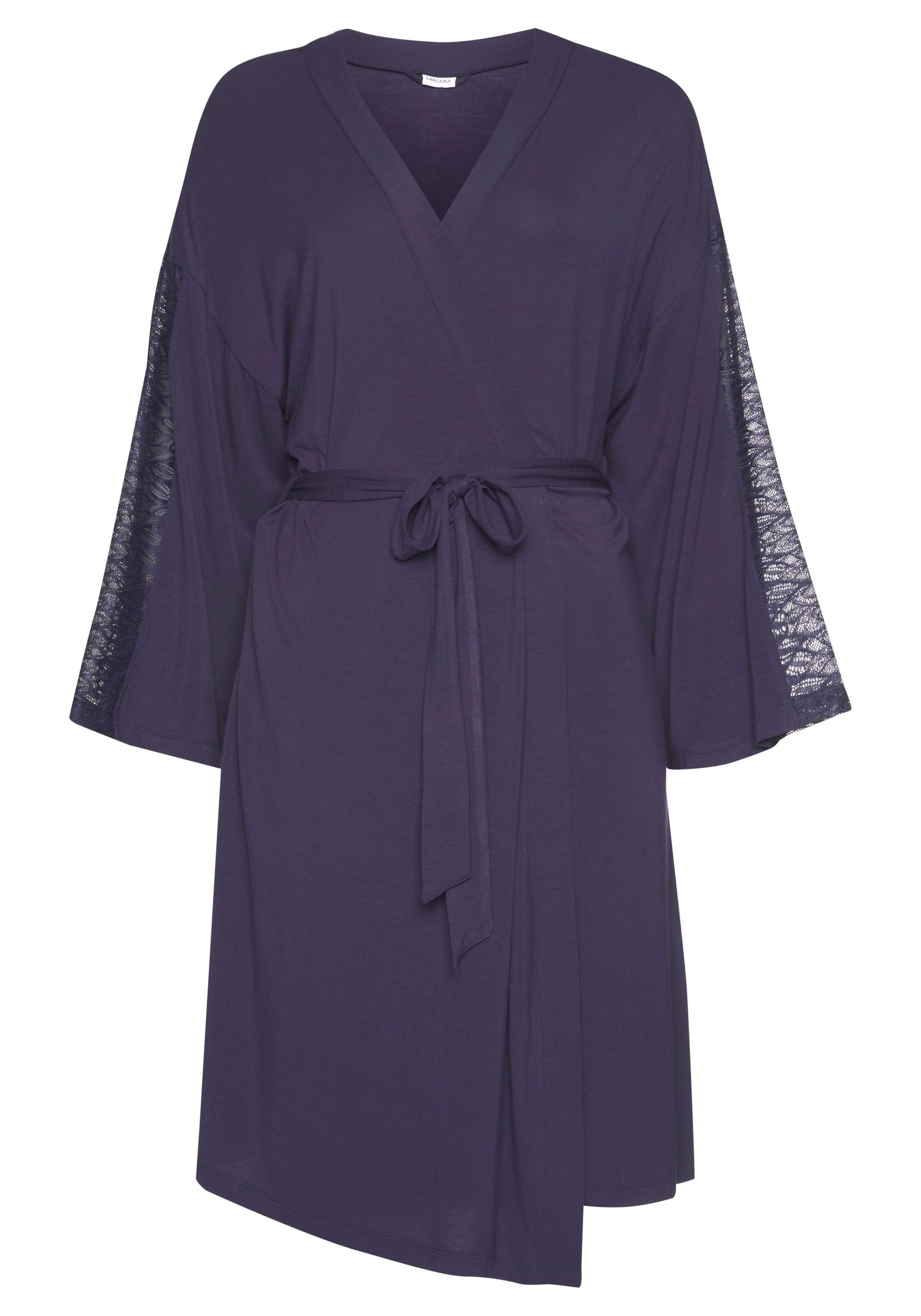 Kimono, LASCANA online » Spitzendetails kaufen | Unterwäsche Lingerie LASCANA Bademode, (2 St.), & mit