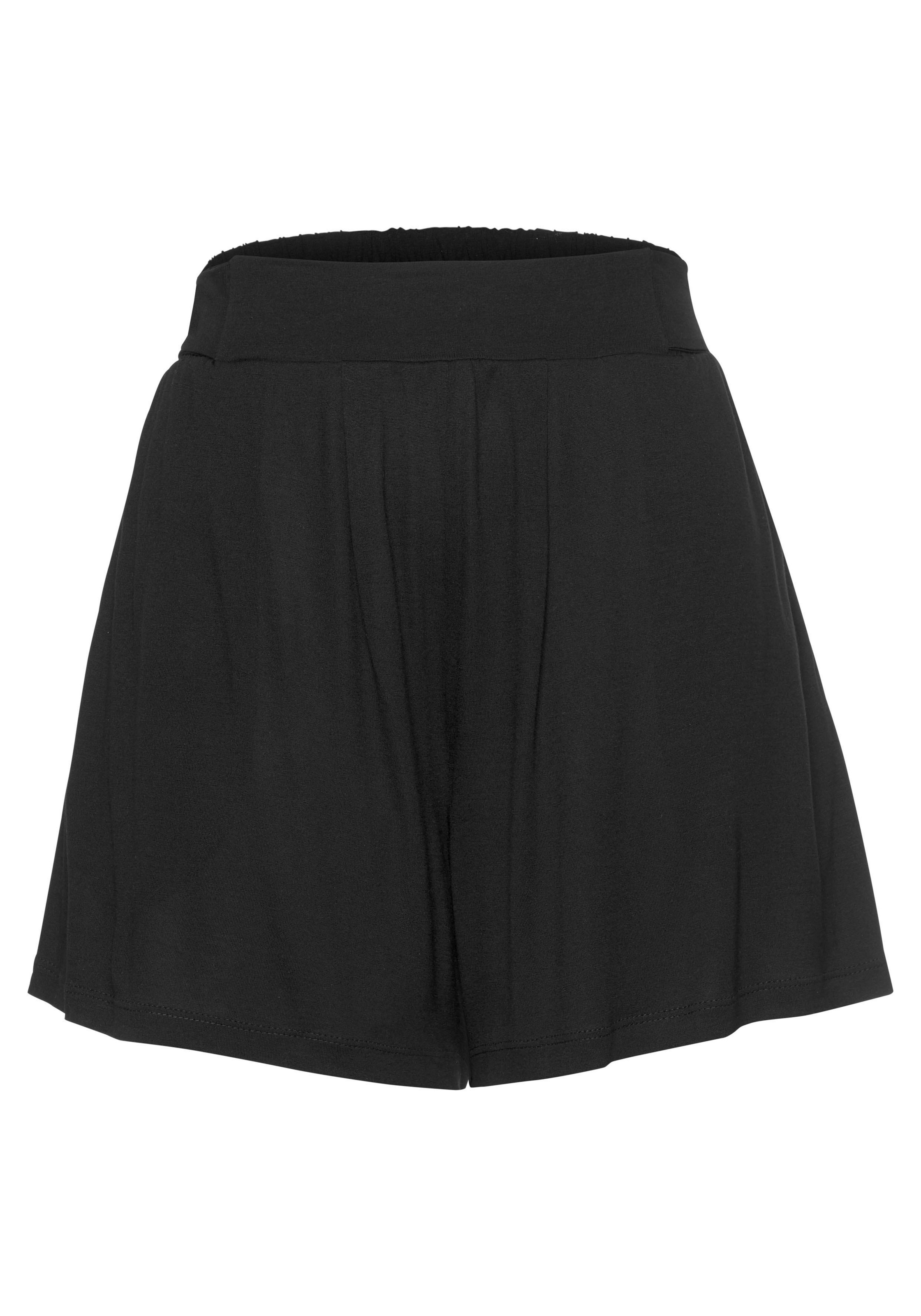 LASCANA Strandshorts, in weiter Form mit Bindeband