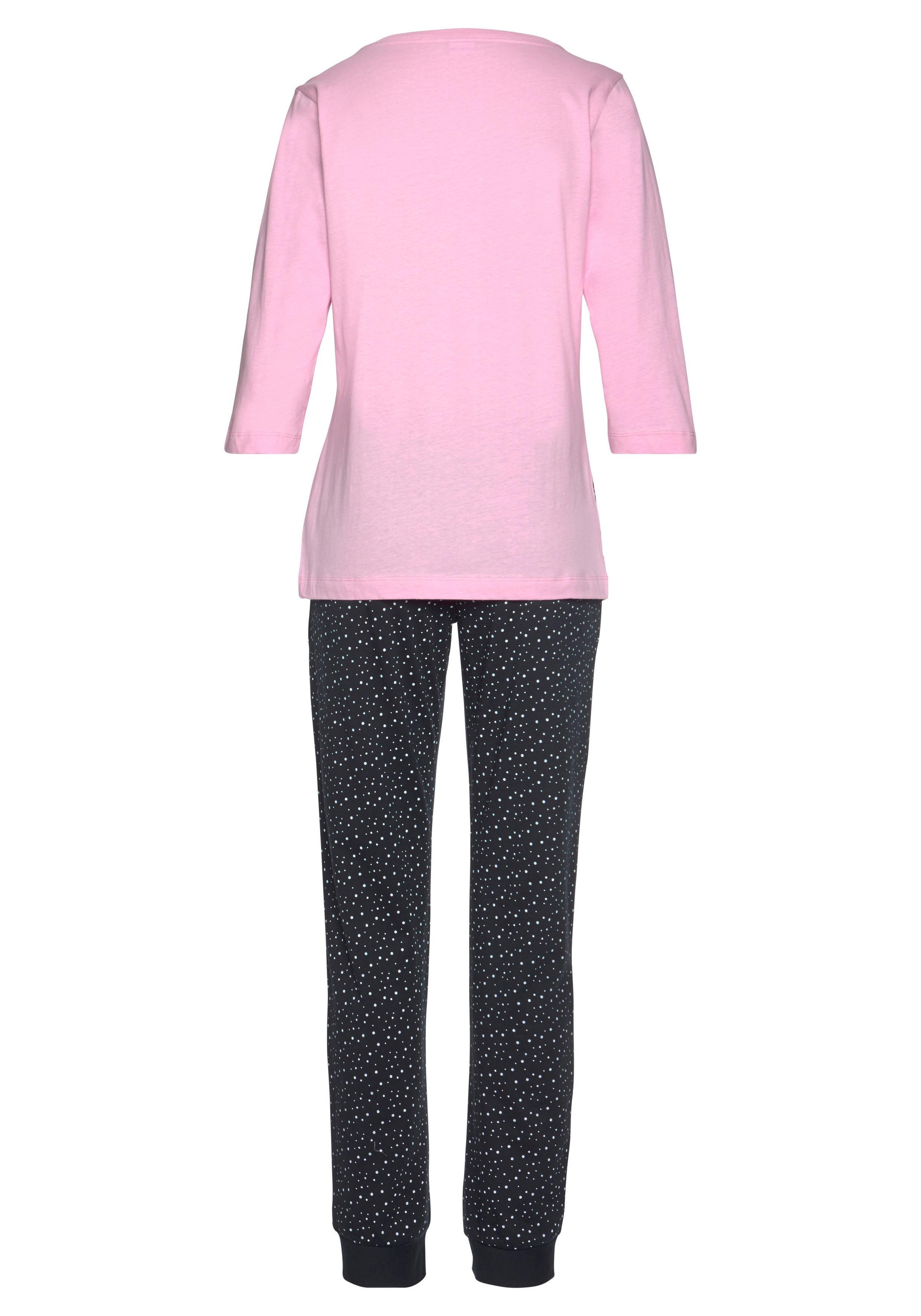 NICI Pyjama, (2 und Unterwäsche 1 | LASCANA & Bademode, kaufen Schlafhose tlg., online Stück), gepunkteter Lingerie mit Einhorn-Print »