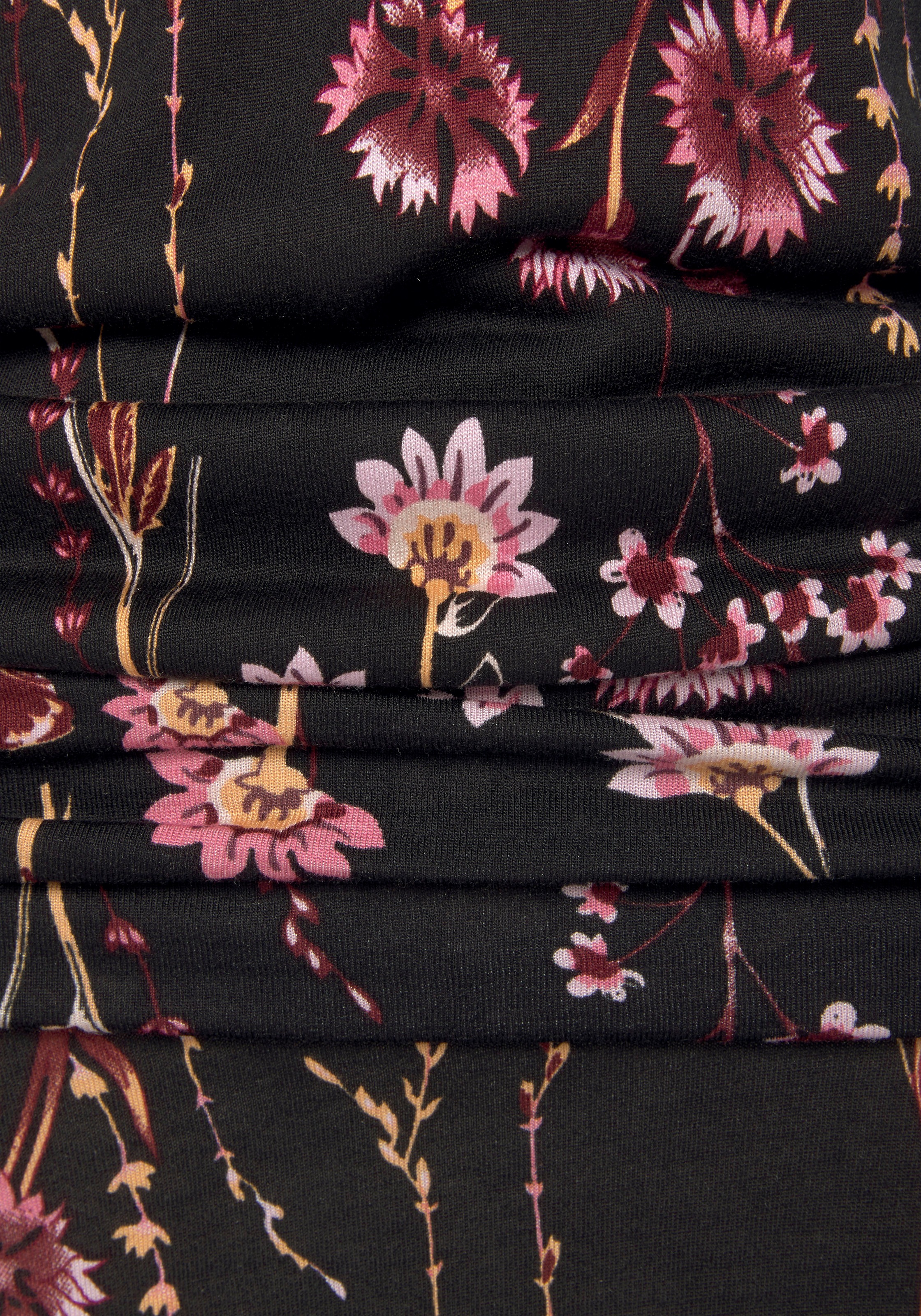 LASCANA Strandkleid, mit Lingerie & Unterwäsche Bademode, » LASCANA kaufen | Blumenprint online