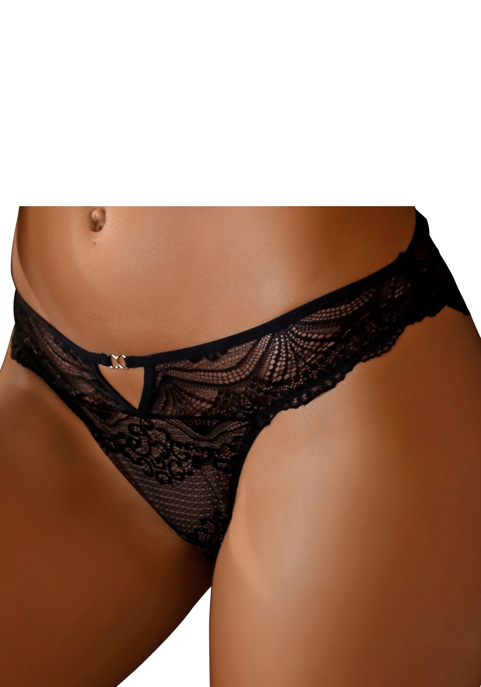 ♕ LASCANA Set: Push-up-BH, (Set, 2 tlg., mit Panty), mit zarter