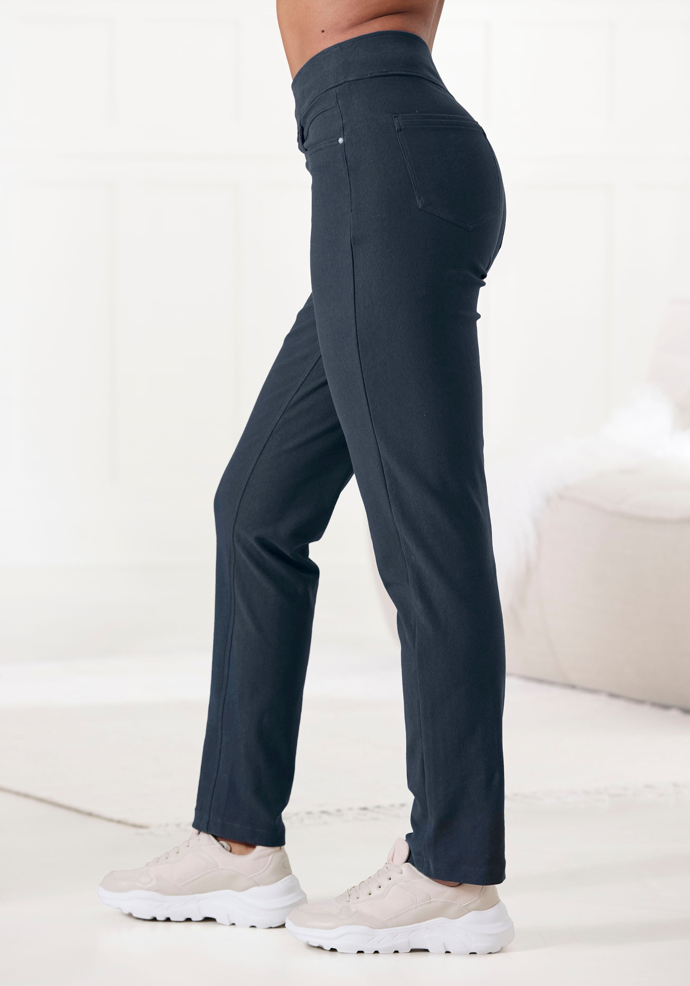 H.I.S Schlupfhose »-Relaxhose«, in Jeans Optik