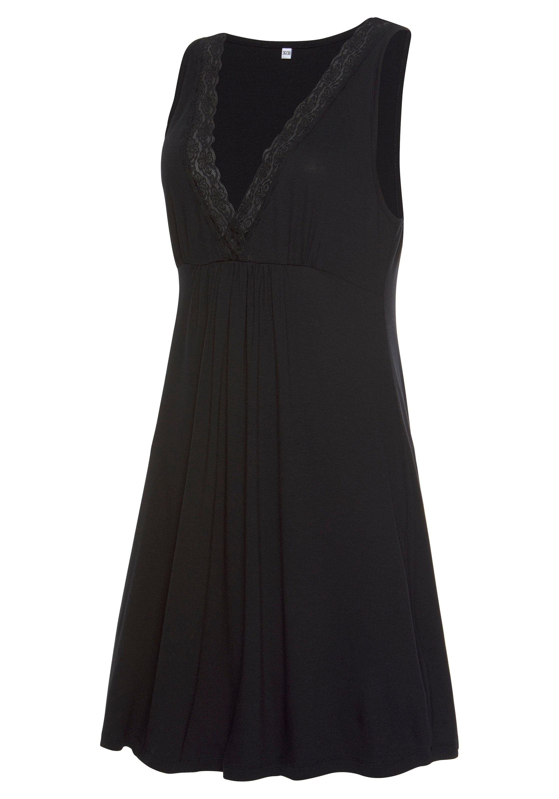 LASCANA kaufen & » Bademode, | LASCANA mit Unterwäsche Spitze online eleganter Nachthemd, Lingerie