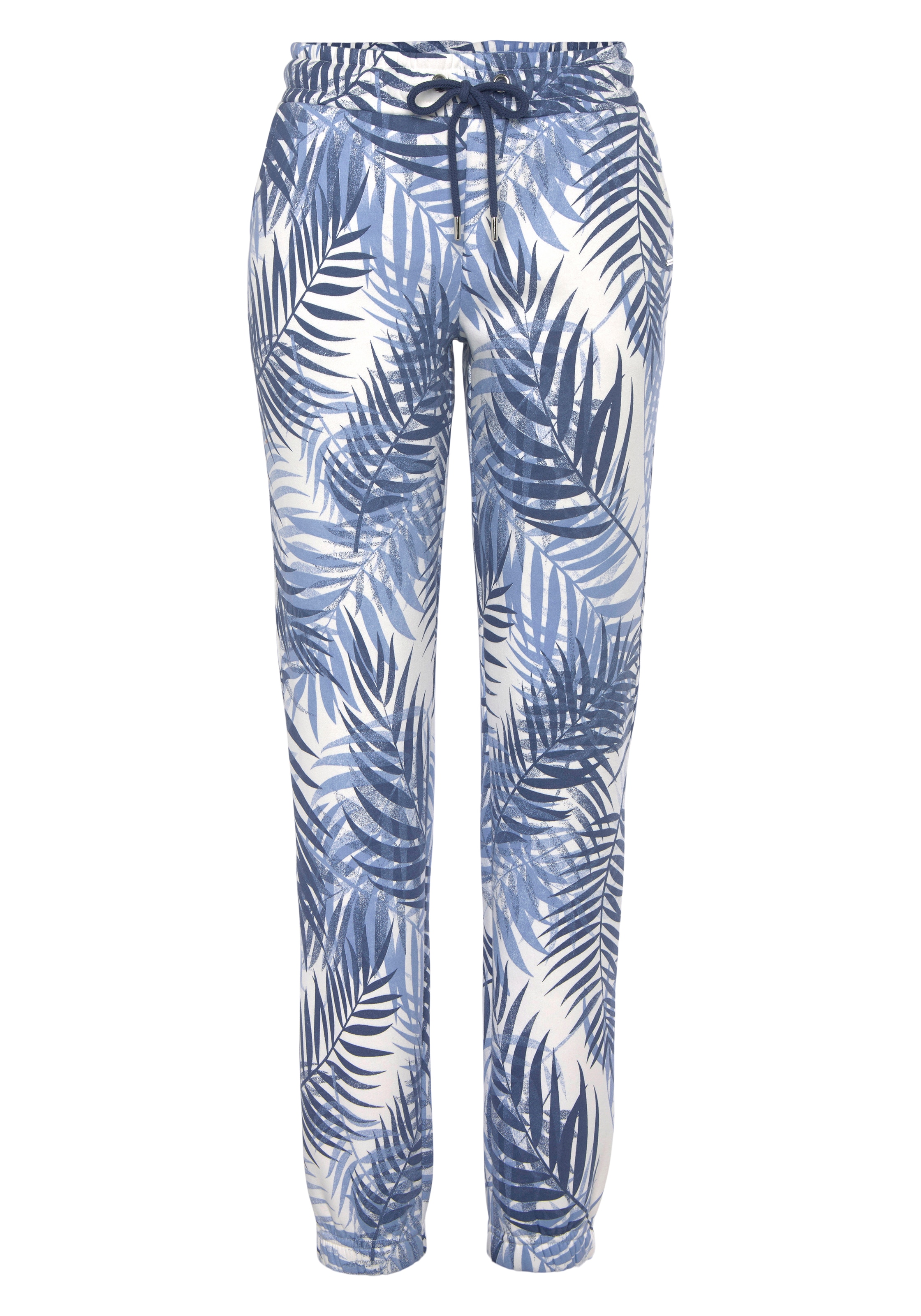 LASCANA Sweatpants »-Loungehose«, (1 tlg.), mit Allover-Druck, Loungewear