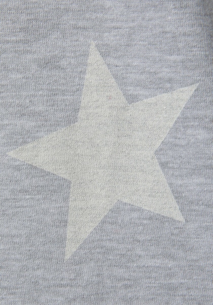 Arizona Nachthemd, (2er-Pack), in melierter Optik mit Sternen