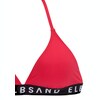 Elbsand Triangel-Bikini, mit Markenschriftzügen in Kontrastfarbe