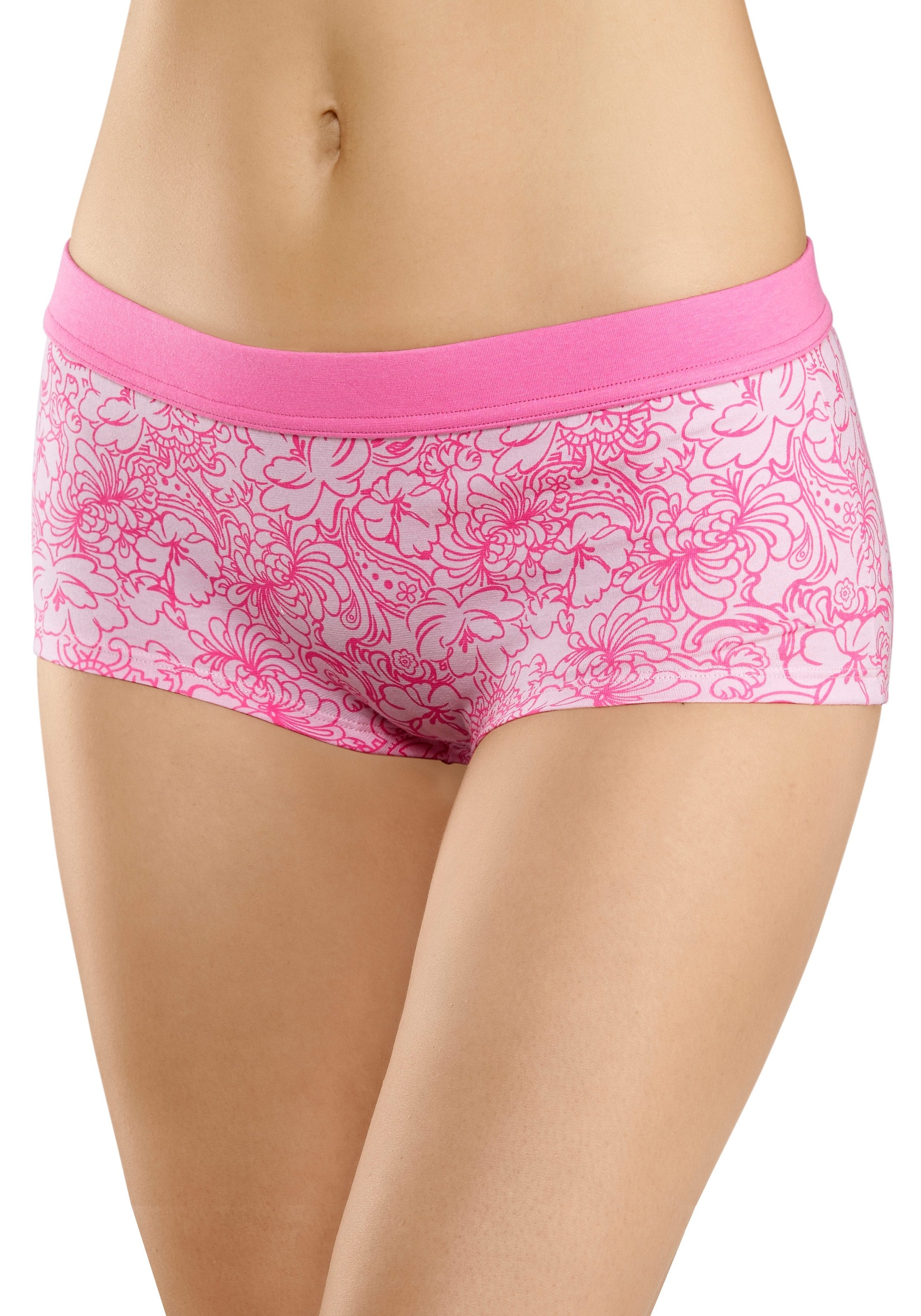 petite fleur Unterwäsche kaufen » (Packung, elastischer | Lingerie aus online Panty, 6 LASCANA Baumwolle Bademode, St.), 