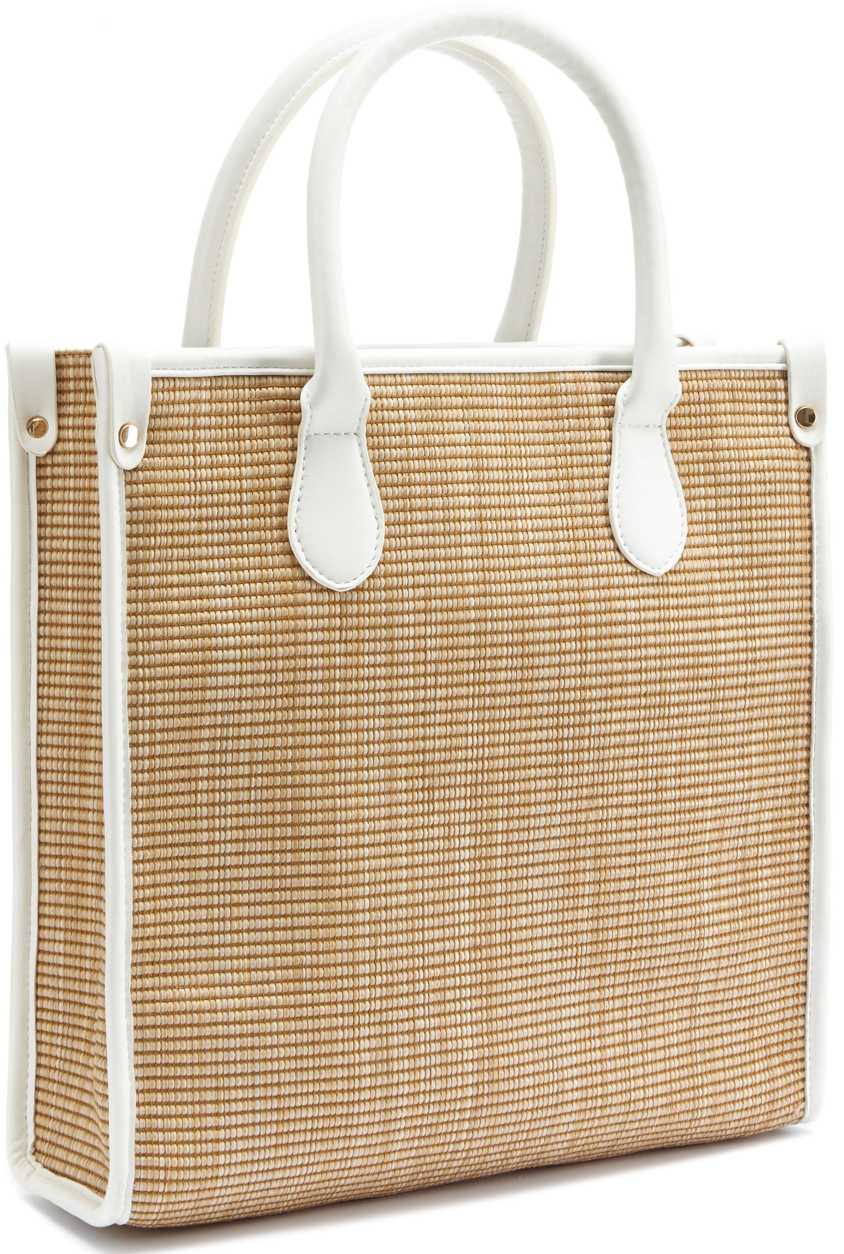 Vivance Shopper, Schultertasche,Strandtasche, Korbtasche, Tragetasche, Bast-Optik VEGAN