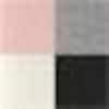 3x ecru, 2x grau, 2x rosa, 3x schwarz