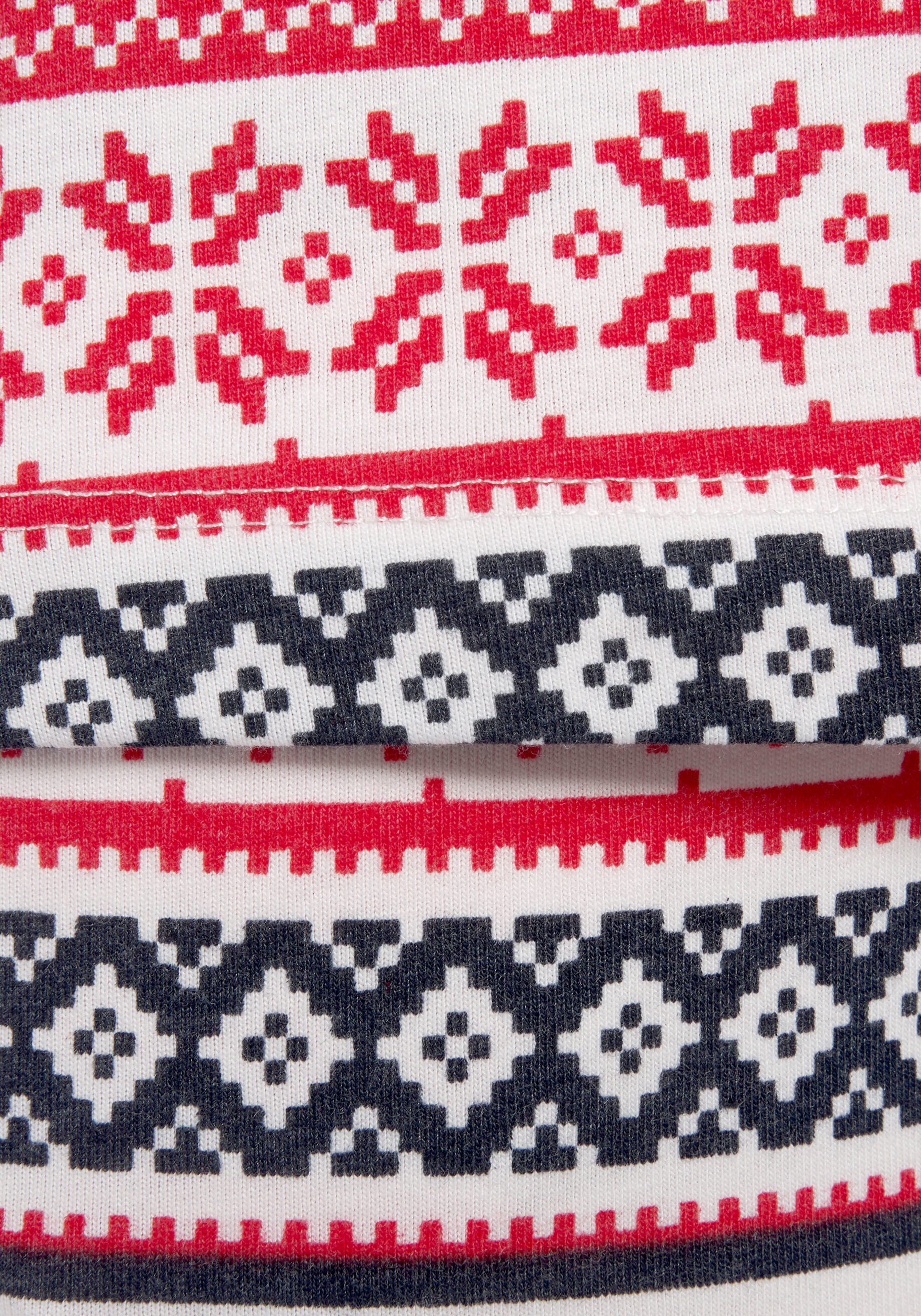 LASCANA Pyjama, (2 tlg.), mit Druck & » Bademode, LASCANA online kaufen | winterlichem Unterwäsche Lingerie