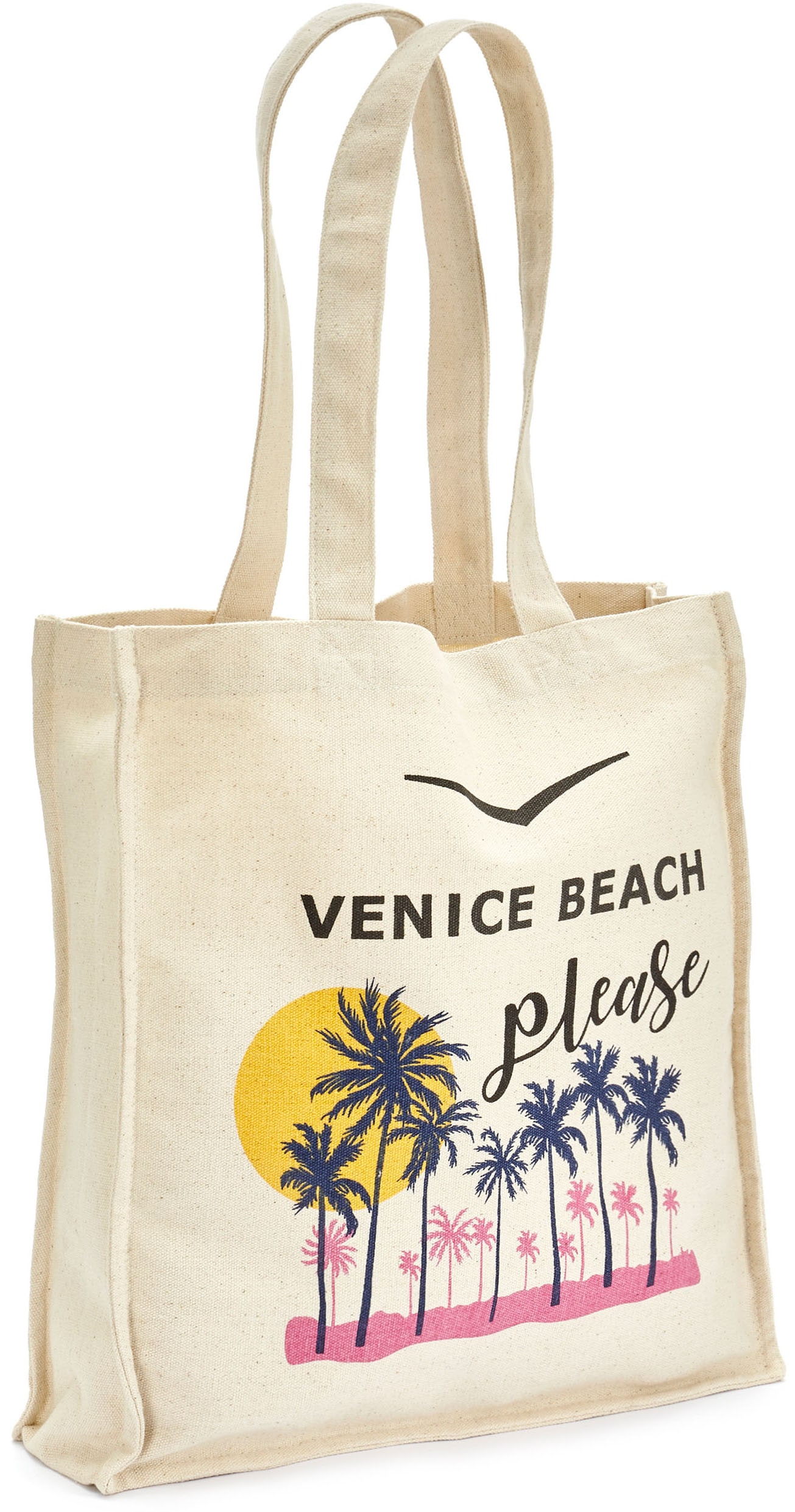 Venice Beach Shopper, Strandtasche, Handtasche, Schultertasche, große Tasche, Tragetasche