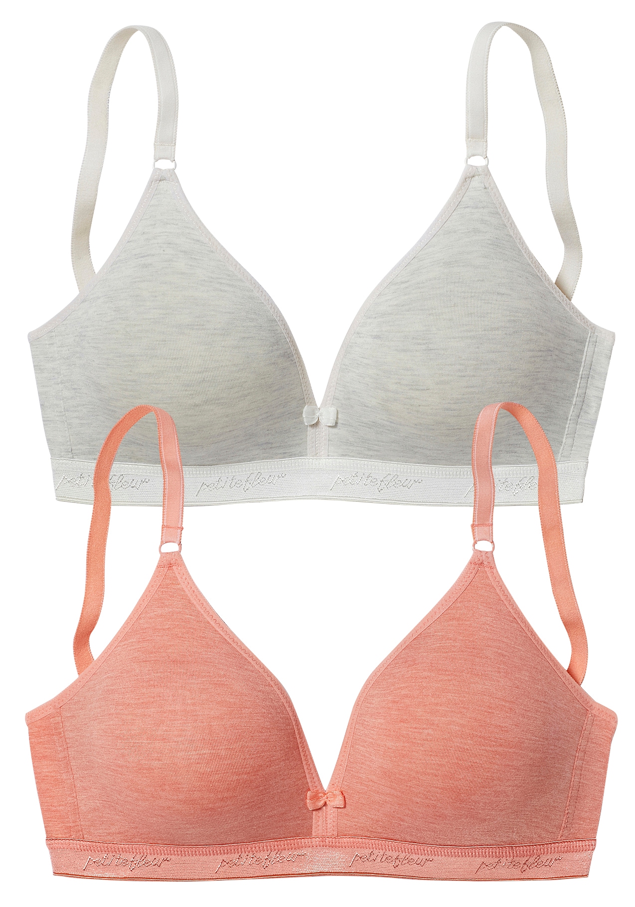 petite fleur Bralette-BH, ohne Bügel aus seidig glänzendem Modal