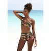 LASCANA Highwaist-Bikini-Hose »Tahiti«, mit kontrastfarbenen Einsätzen