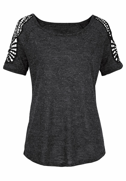 Vivance T-Shirt, mit modischer Häkelspitze » LASCANA | Bademode,  Unterwäsche & Lingerie online kaufen