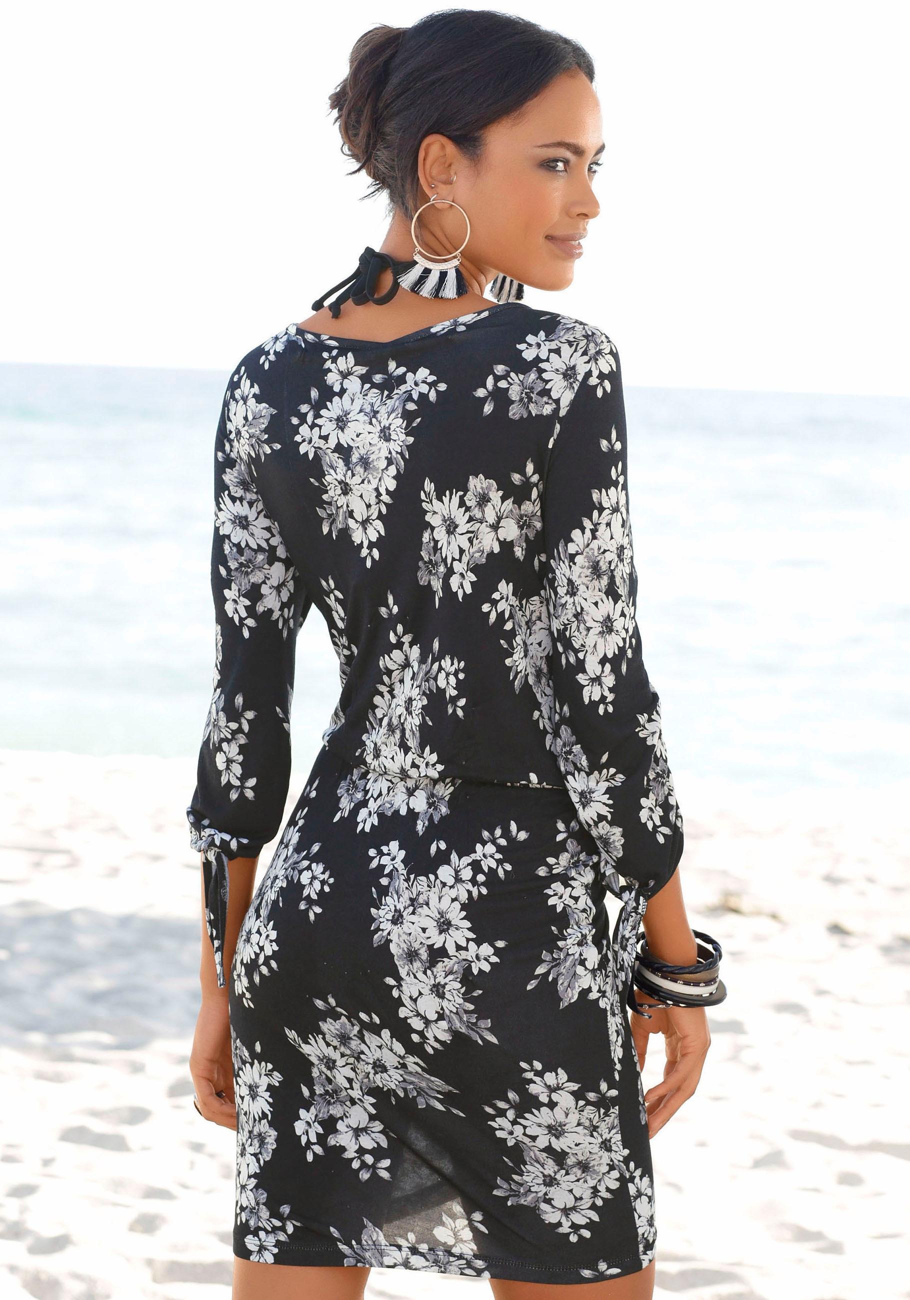LASCANA Strandkleid, mit LASCANA Knoten Bändern Lingerie online | Unterwäsche Bademode, kaufen zum » 