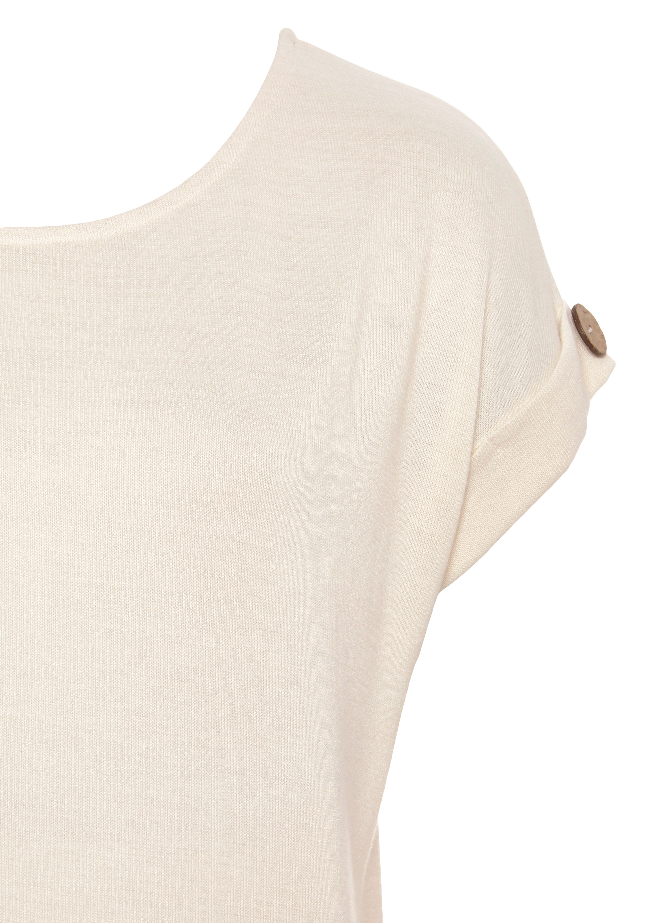 LASCANA T-Shirt, (Packung, mit » online | Unterwäsche Lingerie LASCANA tlg.), kaufen 1 & Bademode, am Ärmelsaum Knopf