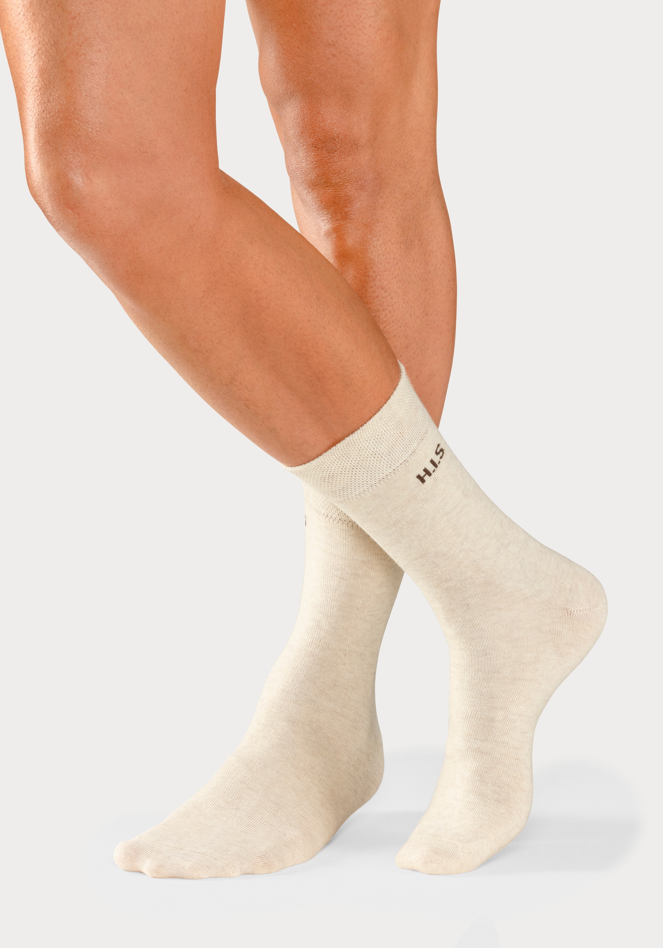 H.I.S Socken, (4 Paar), mit kaufen Unterwäsche | druckfreiem LASCANA Lingerie online Bademode, Bündchen & »