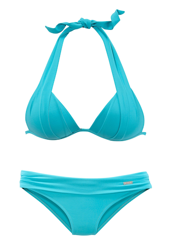 LASCANA Triangel-Bikini, mit Push-Up-Effekt