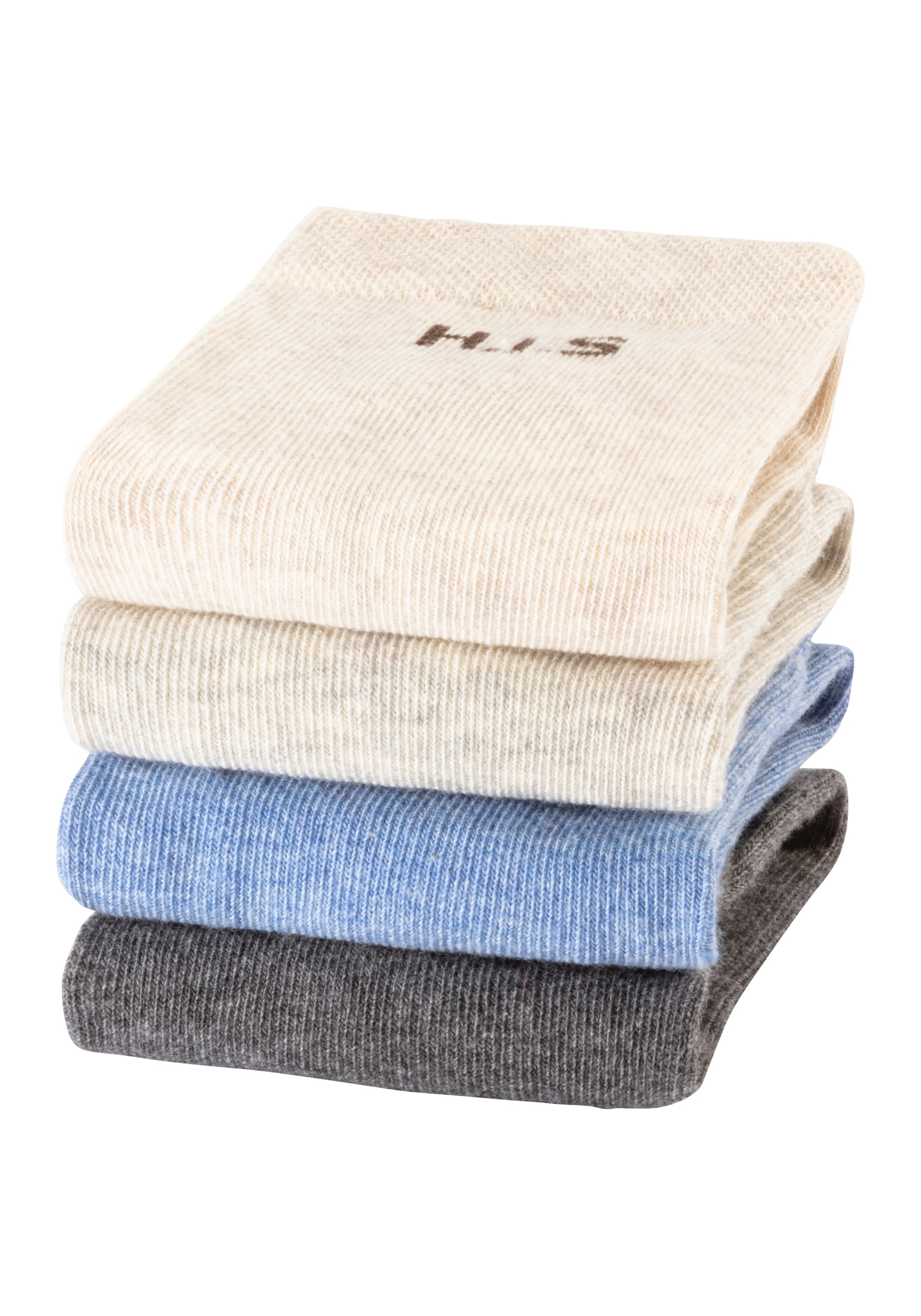 H.I.S Socken, (Set, 4 Paar), Bademode, LASCANA Unterwäsche Lingerie ohne online kaufen » einschneidendes & Bündchen 