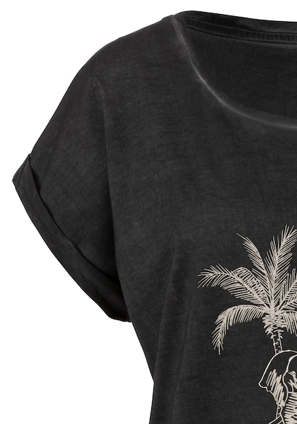 Vivance T-Shirt, mit modischer Waschung » LASCANA | Bademode, Unterwäsche &  Lingerie online kaufen