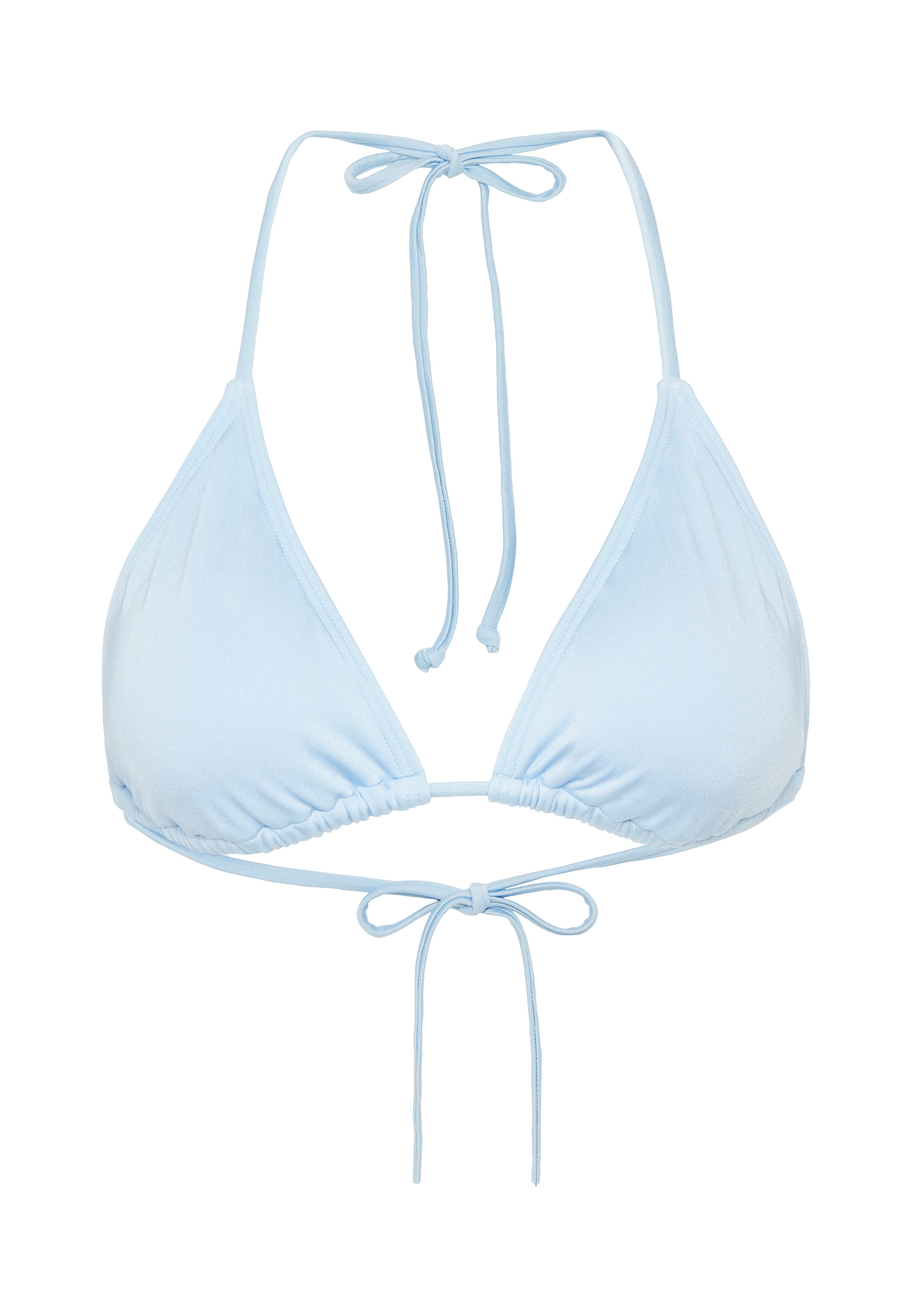 LSCN by LASCANA Triangel-Bikini-Top »Nele«, mit glänzender Beschichtung